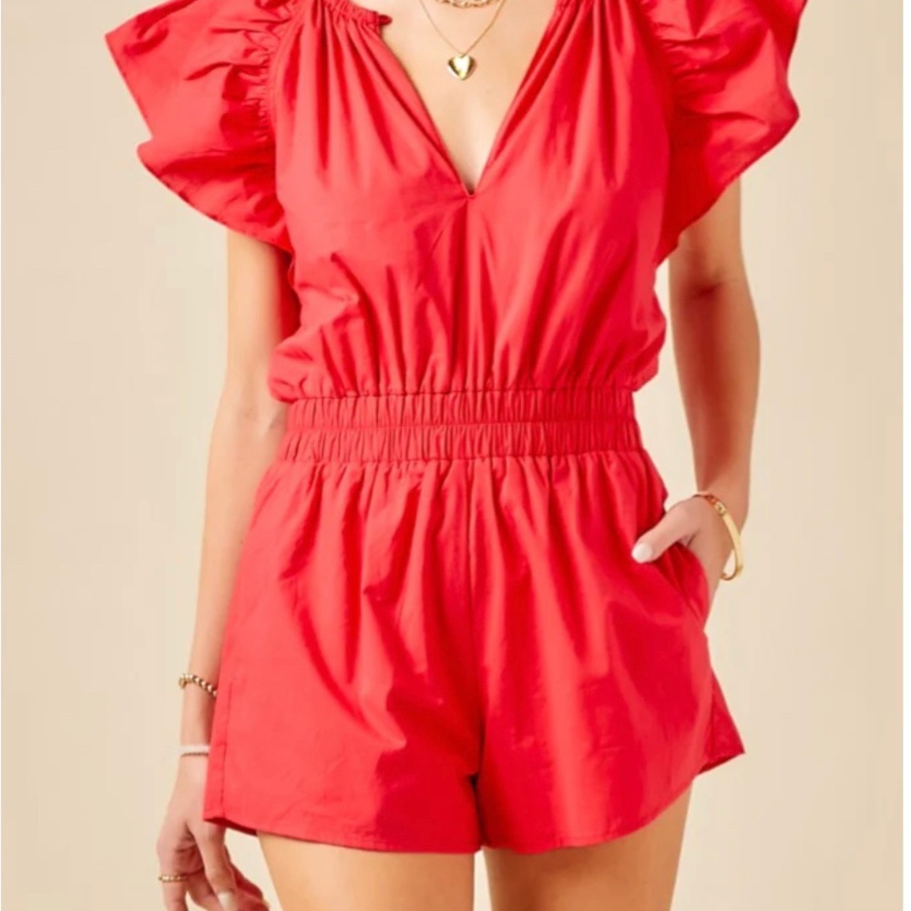 Flutter Sleeve Romper - image 1
